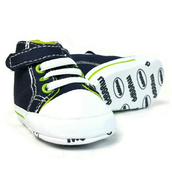 MYGGPP Baby Boys Girls Dinosaur High Top Sneaker - Picture 1 of 9